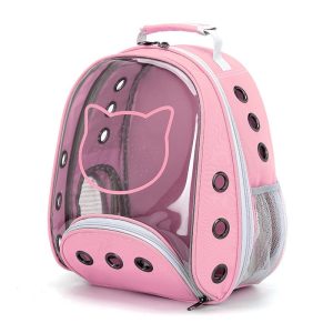 Transparent Space Capsule Pet Bag Fashionable Shoulder Cat Bag Dog Backpack