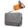 Travel Cable Bag Portable Digital Usb Gadget Organizer Charger Wires Cosmetic Zipper Storage