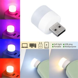 Usb Plug Lamp Computer Mobile Power Charging Usb Small Book Lamps Led Eye Protection Reading Light