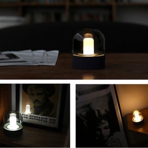 Vintage Glass Electrodeless Dimming Night Light