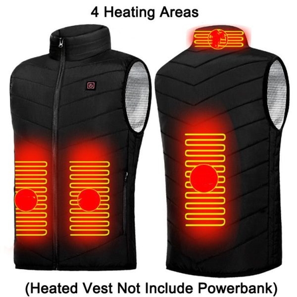 Winter Usb Heating Jacket Warm Clothing