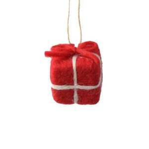 Wool Felt Cane Christmas Tree Diy Decoration Small Pendant