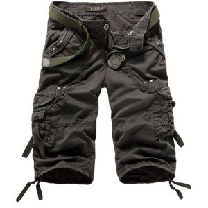 Workwear Shorts Multi-Pocket Pants Capri