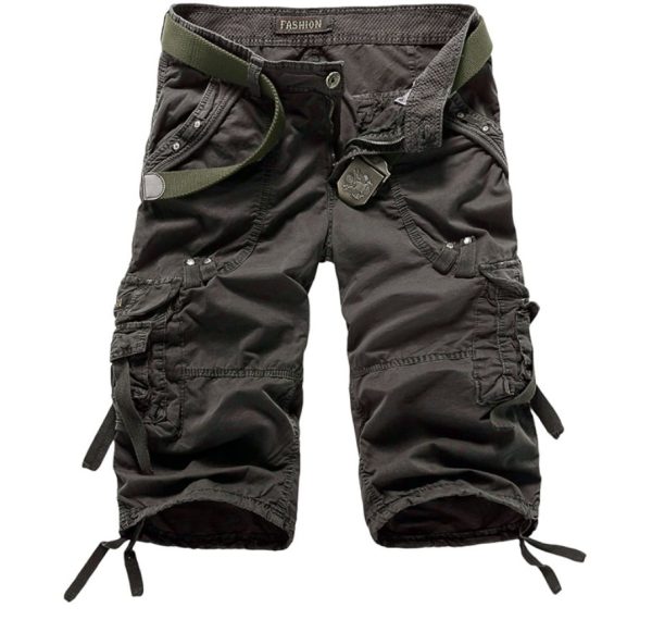 Workwear Shorts Multi-Pocket Pants Capri