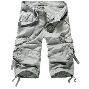 Workwear Shorts Multi-Pocket Pants Capri