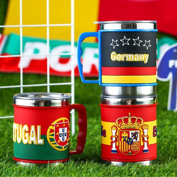 World Cup Soccer Mug Souvenirs Fans Small Gifts