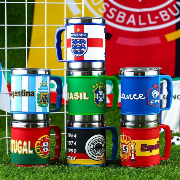 World Cup Soccer Mug Souvenirs Fans Small Gifts