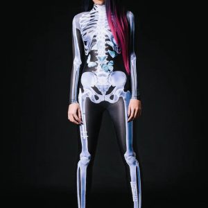 Skeleton Full Bodysuit