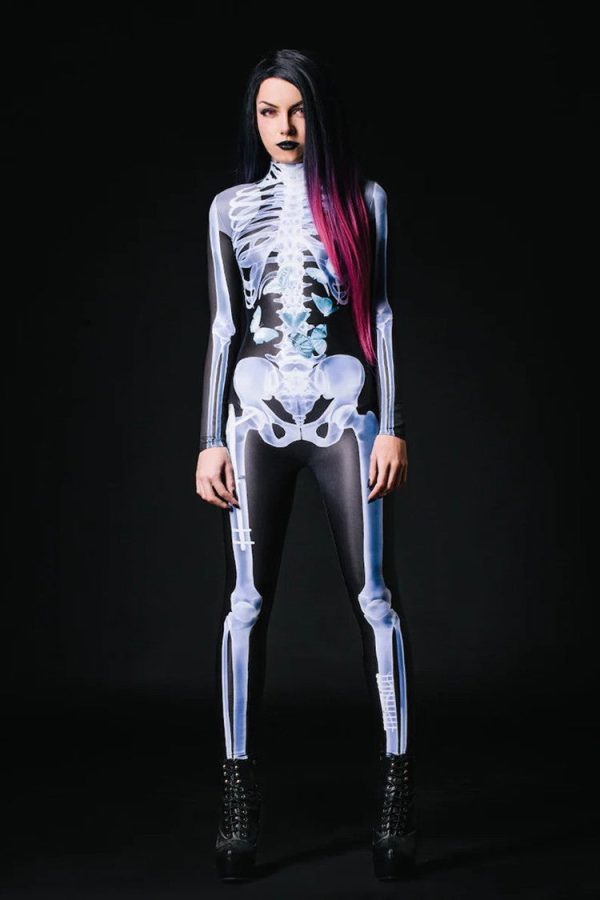 Skeleton Full Bodysuit