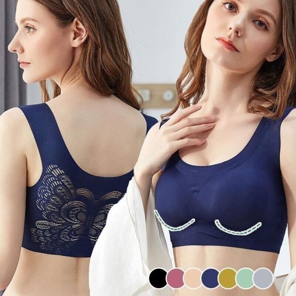 UltraThin Plus Size Ice Silk Comfort Bra