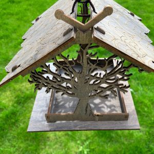 Hanging Wood Bird Houses