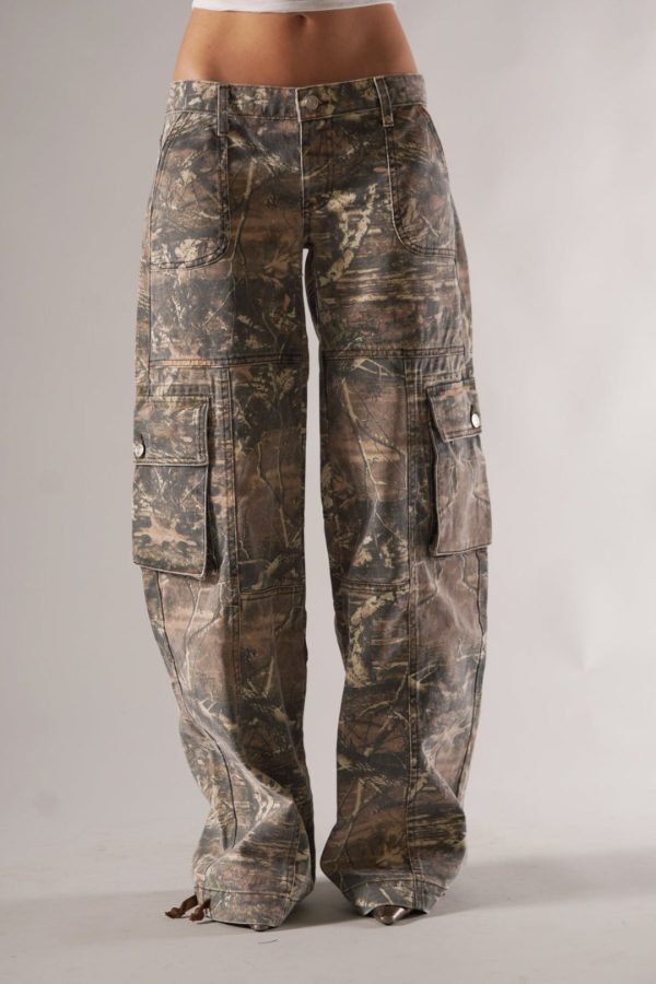 Camo Cargo Pants - Up To