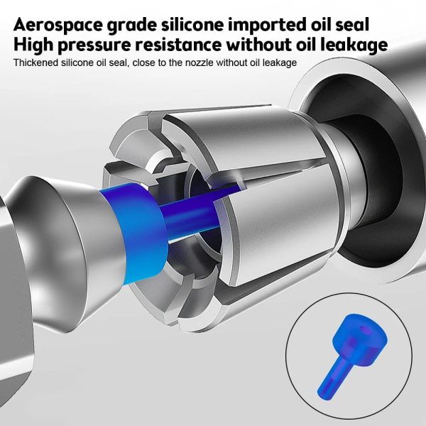 Year Strong Lock On Grease Couplers With Spring Flex Hose