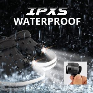 Ipx5 Waterproof Led Headlights For Crocs Light 3 Modes