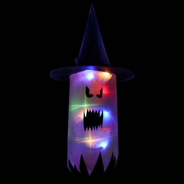 Halloween Colourful Glowing Ghost