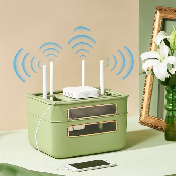 Router Wire Plug Board Storage Box