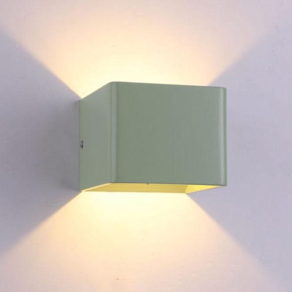 Luxorlight - Stylish Square Aluminum Led Wall Lights