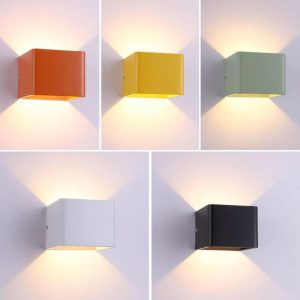 Luxorlight - Stylish Square Aluminum Led Wall Lights