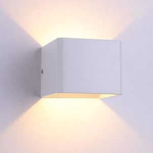 Luxorlight - Stylish Square Aluminum Led Wall Lights