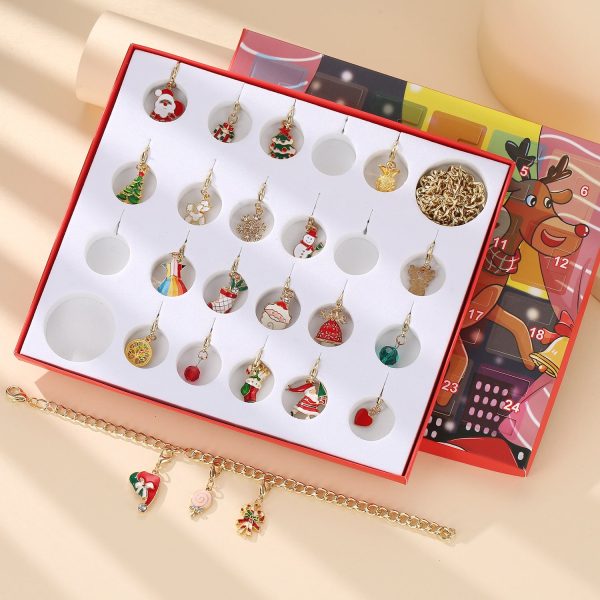 Christmas Advent Calendar Diy Charm Kit