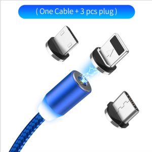 Magnetic Led Charging Cable 1M