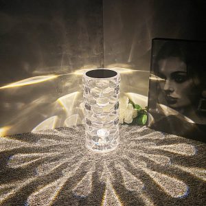 Rechargeable Diamond Night Light With Teardrop Shape