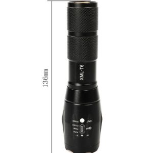 Portable Mini Flashlight Led Zoom Torch Zoomable Flashlight Torch Light