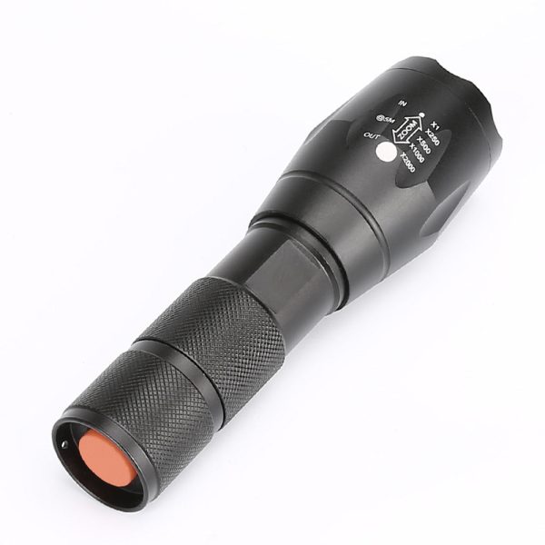 Portable Mini Flashlight Led Zoom Torch Zoomable Flashlight Torch Light