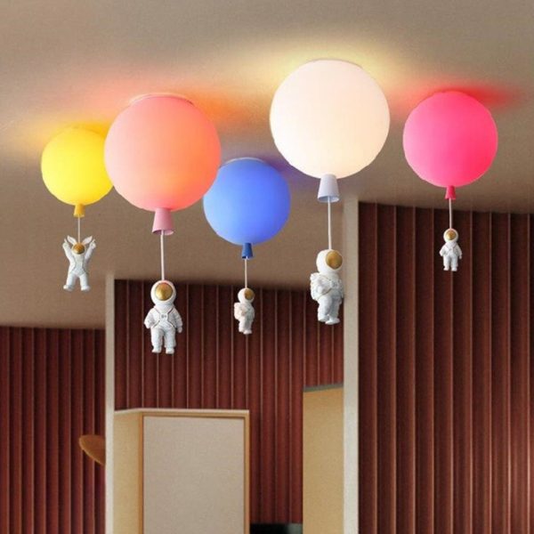 Fateh Modern Moon/Astronauts Led Ceiling Lamp