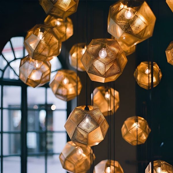 Lightdesign - Geometric Round Pendant Lamp