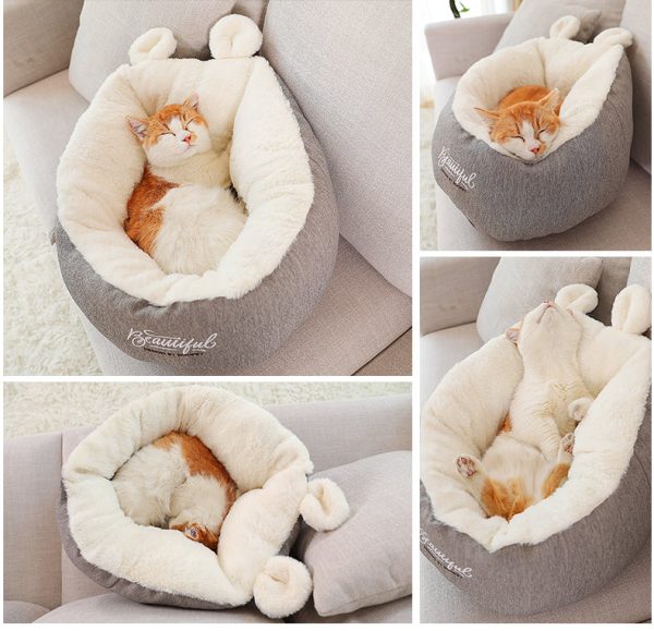 Pet Warming Soft Sleeping Bed