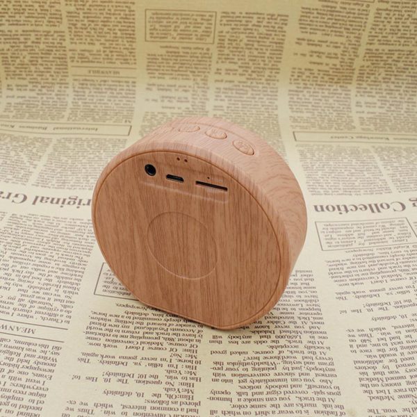 Portable Mini Wood Bluetooth Speaker