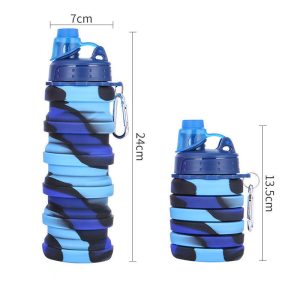 Leakproof Foldable Silicone Water Bottles