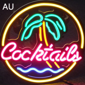 Led Interior Decoration, Cocktails Neon