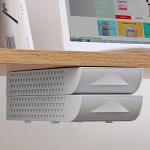 Stackable Hidden Office Drawer Organizer Under Desk