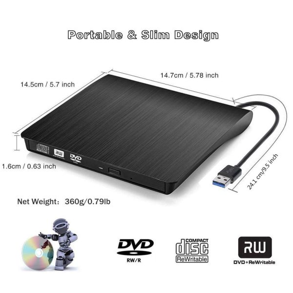 Notebook External Mobile Optical Drive