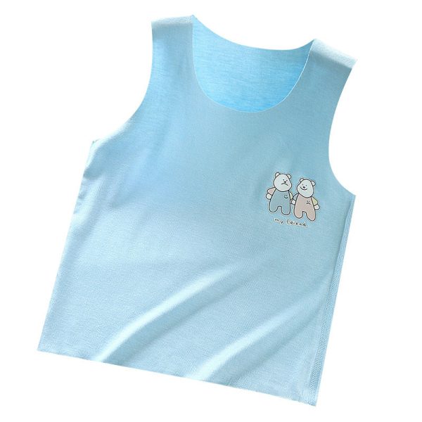 Modal Children'S Vest Boneless Camisole Bottoming Shirt