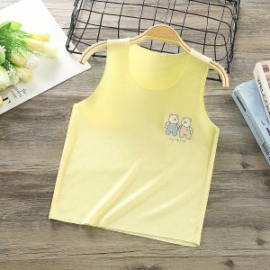 Modal Children'S Vest Boneless Camisole Bottoming Shirt