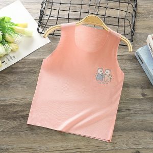 Modal Children'S Vest Boneless Camisole Bottoming Shirt