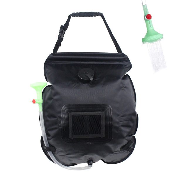 Portable Outdoor Camping Solar Bath Storage Bag 20L