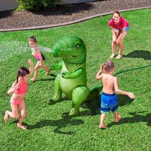 Inflatable Dinosaur T-Rex Water Sprinkler Toy