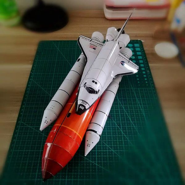 Space Shuttle 3D Paper Model Diy Decoration Toy