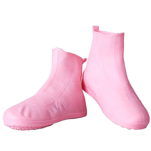 Portable Non-Slip Wear-Resistant Thickened Silicone Rain Shoe Cover