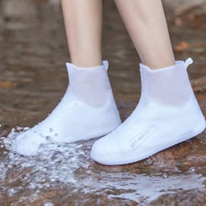 Portable Non-Slip Wear-Resistant Thickened Silicone Rain Shoe Cover