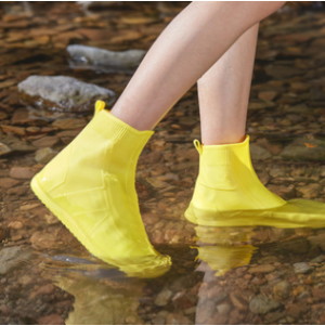 Portable Non-Slip Wear-Resistant Thickened Silicone Rain Shoe Cover