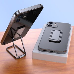 Metal Mobile Phone Bracket Hidden Desktop Fold Ring