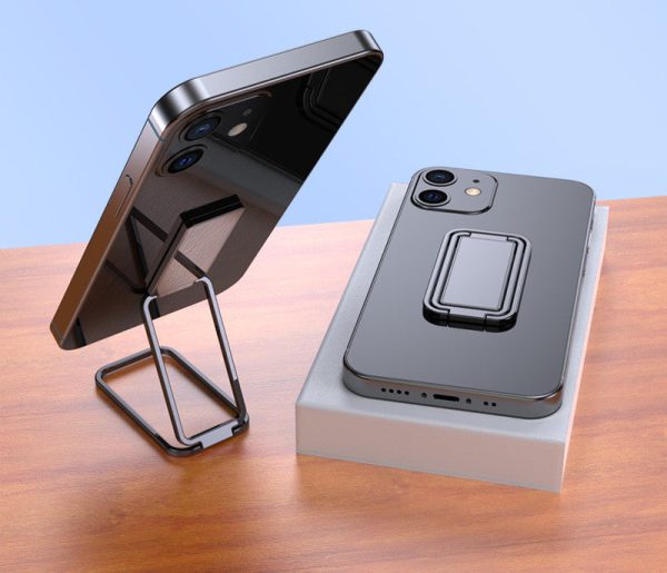 Metal Mobile Phone Bracket Hidden Desktop Fold Ring