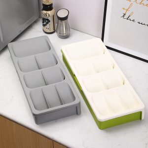 Organizer Retractable Tableware Storage Box Drawer Rack