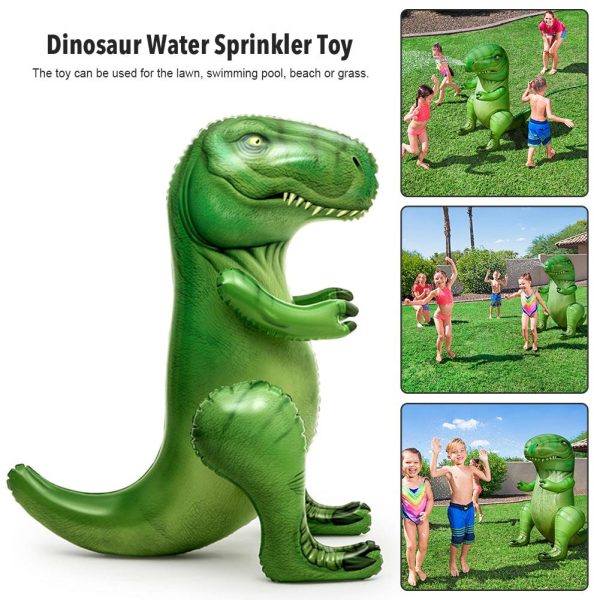 Inflatable Dinosaur T-Rex Water Sprinkler Toy