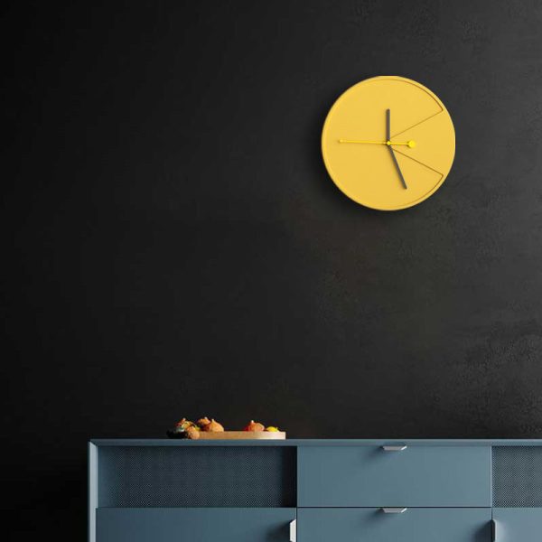 Simple Modern Creative Wall Clock Home Silent Round Clock